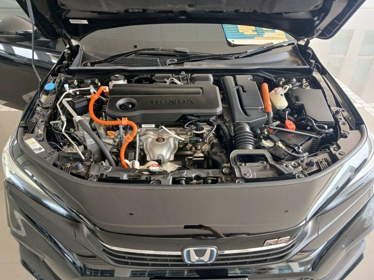 Honda Civic 2022 2.0 eHEV RS Sedan ไฮบริด ไม่ติดแก๊ส เกียร์อัตโนมัติ ดำ รูปที่ 4