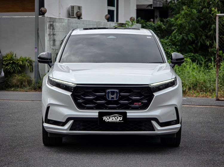Honda CR-V 2023 2.0 eHEV RS 4WD Utility-car ไฮบริด ไม่ติดแก๊ส เกียร์อัตโนมัติ ขาว รูปที่ 3