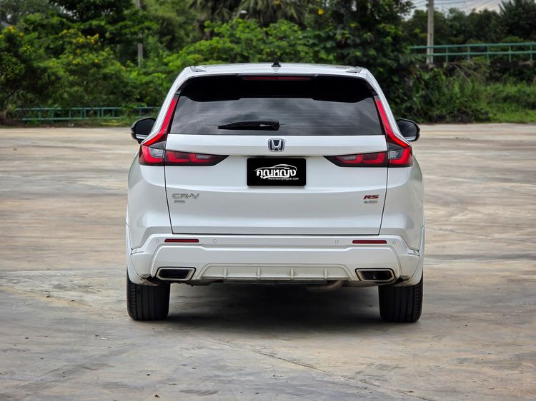 Honda CR-V 2023 2.0 eHEV RS 4WD Utility-car ไฮบริด ไม่ติดแก๊ส เกียร์อัตโนมัติ ขาว รูปที่ 4
