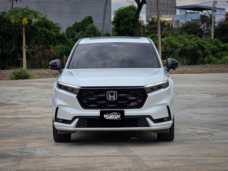 Honda CR-V 2023 2.0 eHEV RS 4WD Utility-car ไฮบริด ไม่ติดแก๊ส เกียร์อัตโนมัติ ขาว รูปที่ 3