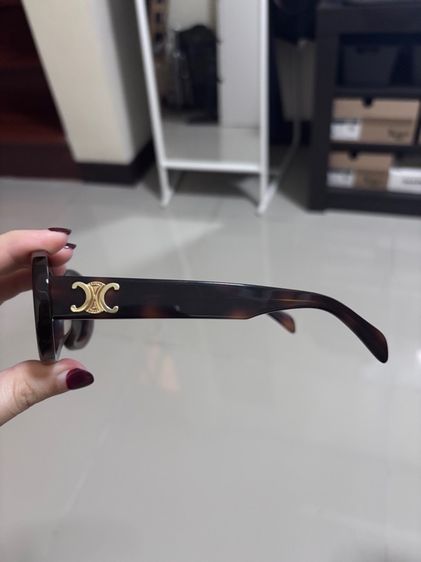 Celine Triomphe 01 Sunglasses Yellow Havana รูปที่ 3