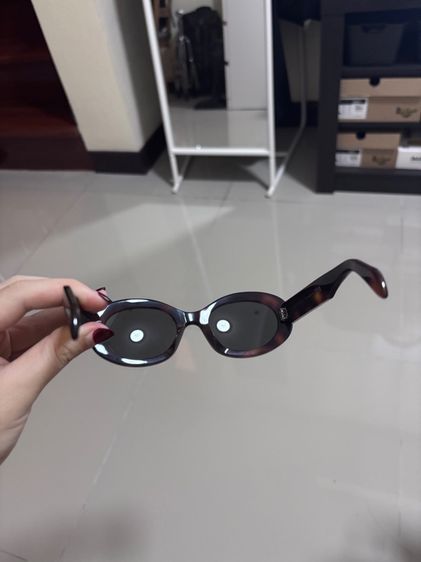 Celine Triomphe 01 Sunglasses Yellow Havana รูปที่ 2