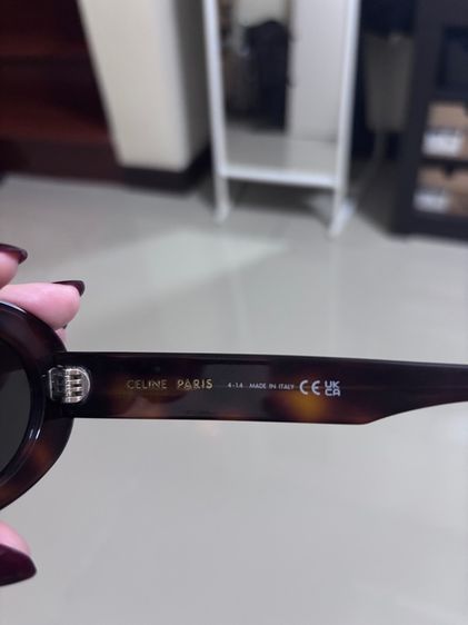 Celine Triomphe 01 Sunglasses Yellow Havana รูปที่ 5