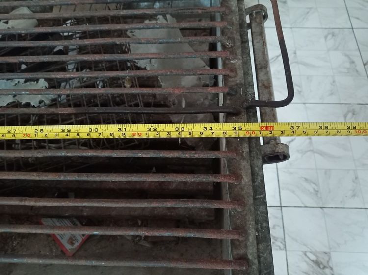 กระทะปิ้งย่างเหล็กหล่อ 25 ซ. ขนาด 90x60 ซม. รูปที่ 2