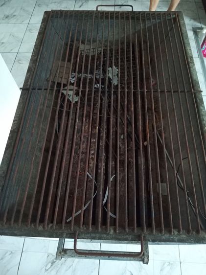 กระทะปิ้งย่างเหล็กหล่อ 25 ซ. ขนาด 90x60 ซม. รูปที่ 4