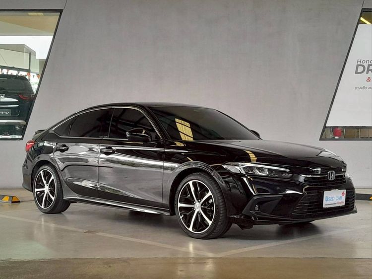 Honda Civic 2022 2.0 eHEV RS Sedan เบนซิน ไม่ติดแก๊ส เกียร์อัตโนมัติ ดำ รูปที่ 3