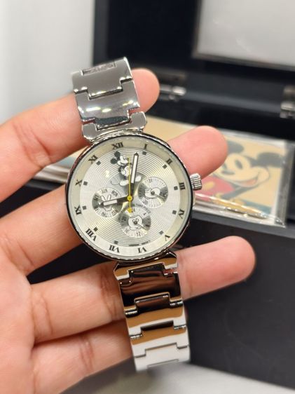BOX DISNEY MC-888B-B-3E Limited Edition UNI-SEX 38mm QZ Watch รูปที่ 3