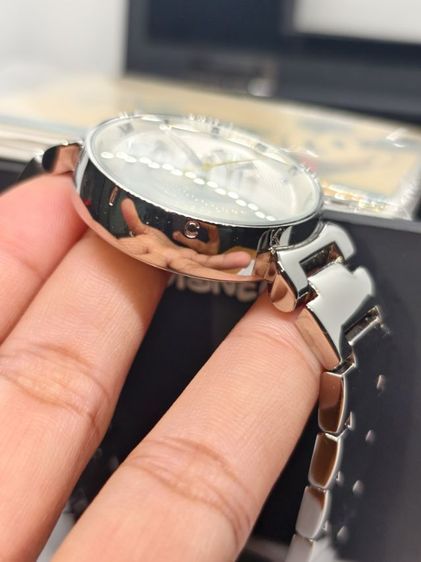 เงิน Seiko BOX DISNEY MC-888B-B-3E Limited Edition UNI-SEX 38mm QZ Watch