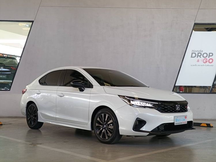 Honda City 2023 1.0 RS Sedan เบนซิน ไม่ติดแก๊ส เกียร์อัตโนมัติ ขาว รูปที่ 3