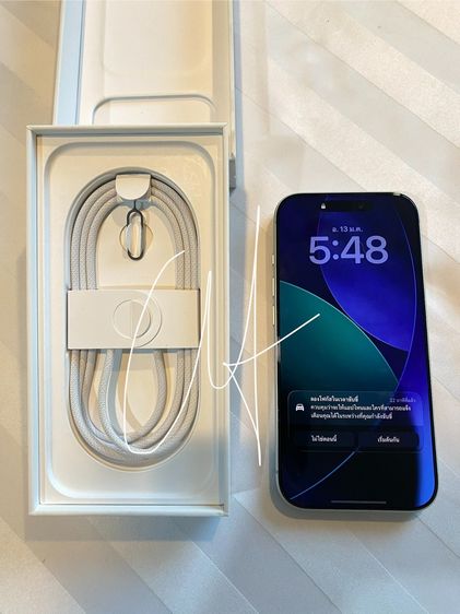 iPhone 17 Pro Silver 1TB รอบชาร์จ 7 (พร้อมจบ ลดได้) รูปที่ 3