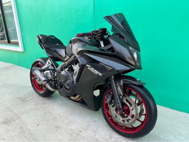 Honda CBR650F ปี13จด14 สีดำ รูปที่ 2