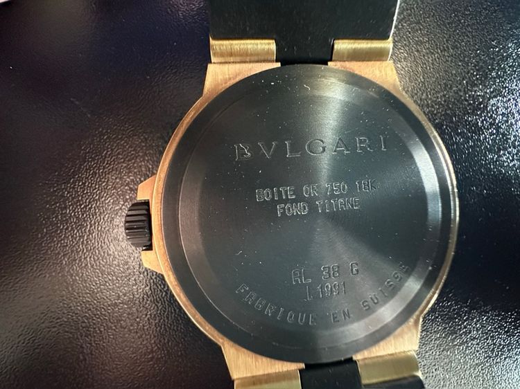 Bvlgari Diagono 18k gold  รูปที่ 6