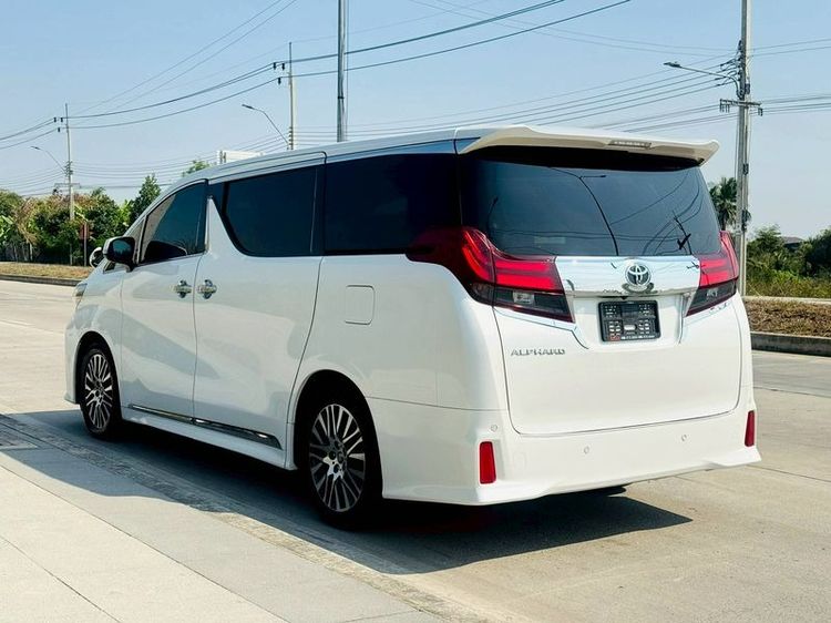 Toyota Alphard 2017 2.5 SC Utility-car เบนซิน ไม่ติดแก๊ส เกียร์อัตโนมัติ ขาว รูปที่ 3