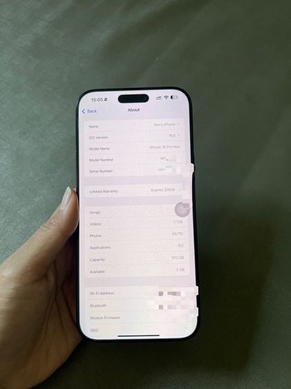 iPhone 16 pro max 512gb รูปที่ 11