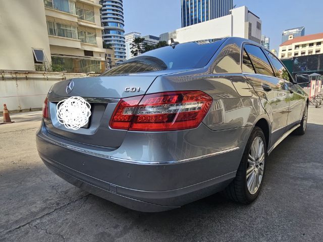 Mercedes-Benz E-Class 2012 E250 ดีเซล ไม่ติดแก๊ส เกียร์อัตโนมัติ เทา รูปที่ 3