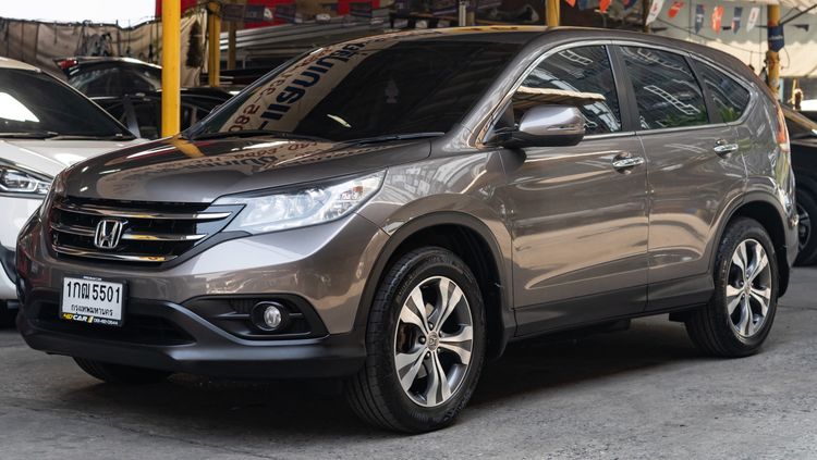 Honda CR-V 2013 2.4 EL 2WD Utility-car เบนซิน ไม่ติดแก๊ส เกียร์อัตโนมัติ น้ำตาล รูปที่ 2