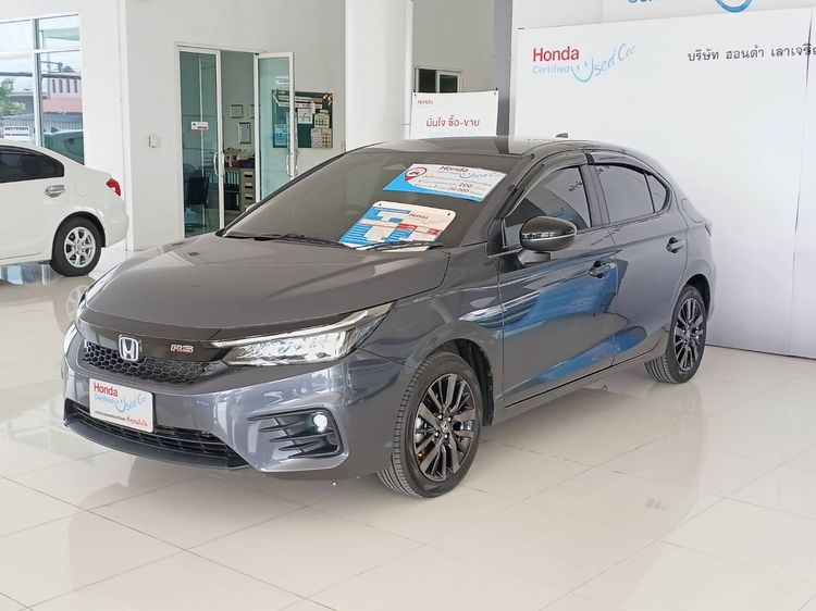 Honda City 2023 1.5 e:HEV RS Sedan เบนซิน ไม่ติดแก๊ส เกียร์อัตโนมัติ เทา