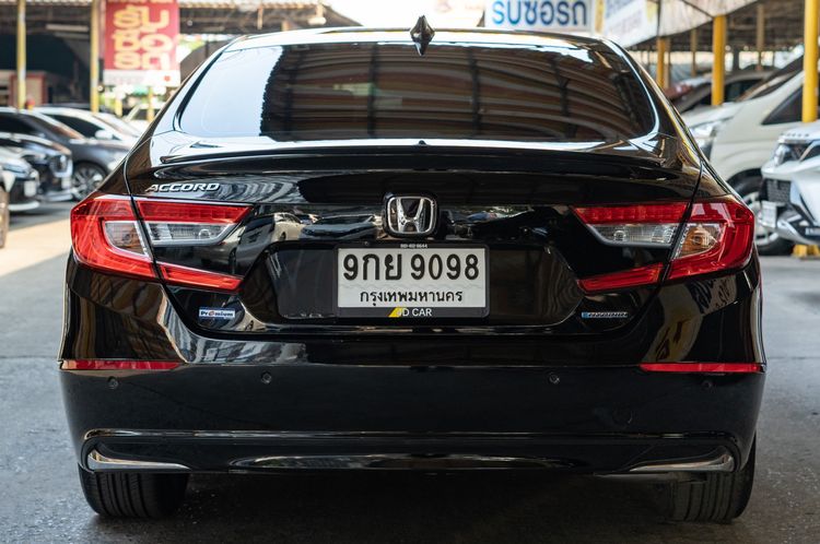 Honda Accord 2020 2.0 Hybrid Tech Sedan ไฮบริด ไม่ติดแก๊ส เกียร์อัตโนมัติ ดำ รูปที่ 4