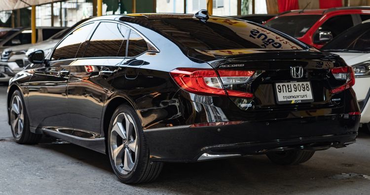 Honda Accord 2020 2.0 Hybrid Tech Sedan ไฮบริด ไม่ติดแก๊ส เกียร์อัตโนมัติ ดำ รูปที่ 3