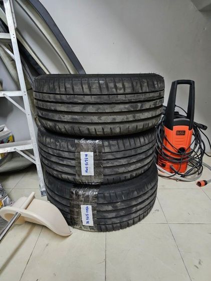 Michelin Pilot Sport 4 (3เส้น แยกขายได้)  ยางสปอร์ตมือสอง สภาพดี พร้อมใช้งาน