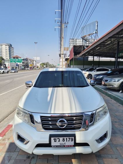 Nissan Navara 2014 2.5 Calibre EL Pickup ดีเซล ไม่ติดแก๊ส เกียร์อัตโนมัติ ขาว รูปที่ 2
