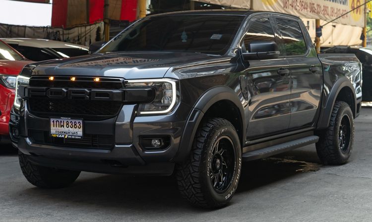 Ford Ranger 2025 2.0 Turbo Hi-Rider XLS Pickup ดีเซล ไม่ติดแก๊ส เกียร์อัตโนมัติ เทา รูปที่ 2