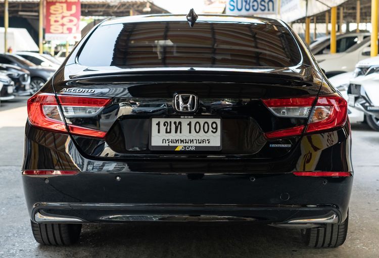 Honda Accord 2020 2.0 Hybrid Tech Sedan ไฮบริด ไม่ติดแก๊ส เกียร์อัตโนมัติ ดำ รูปที่ 4