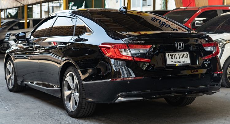 Honda Accord 2020 2.0 Hybrid Tech Sedan ไฮบริด ไม่ติดแก๊ส เกียร์อัตโนมัติ ดำ รูปที่ 3