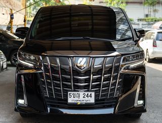 2024 TOYOTA ALPHARD 2.5 SC PACKAGE เลขไมล์34,000กิโลแท้ รถบ้าน มือเดียว รุ่นTOPสุด เบาะมิกกี้เม้าส์ สภาพใหม่มาก ไม่เคยชน
