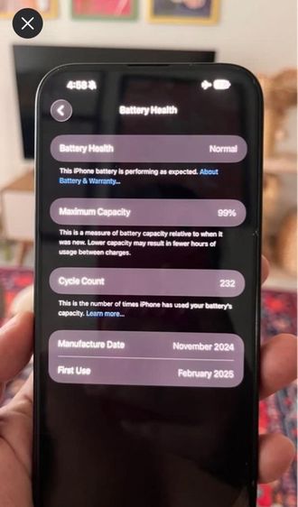 IPhone 16 Pro Max like new clean รูปที่ 3