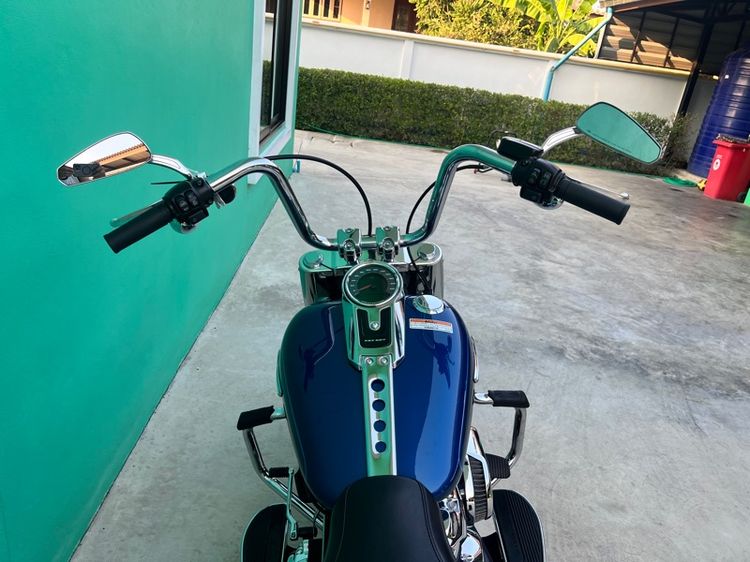 Harley-Davidson Fatboy สีน้ำเงิน ปี2022 วิ่ง 7,000โล รถมือเดียว  รูปที่ 12