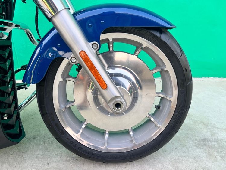 Harley-Davidson Fatboy สีน้ำเงิน ปี2022 วิ่ง 7,000โล รถมือเดียว  รูปที่ 7
