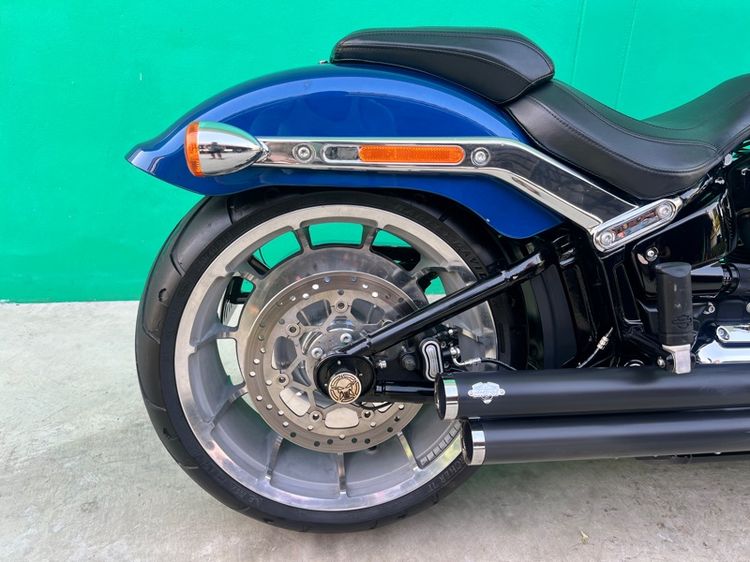 Harley-Davidson Fatboy สีน้ำเงิน ปี2022 วิ่ง 7,000โล รถมือเดียว  รูปที่ 10