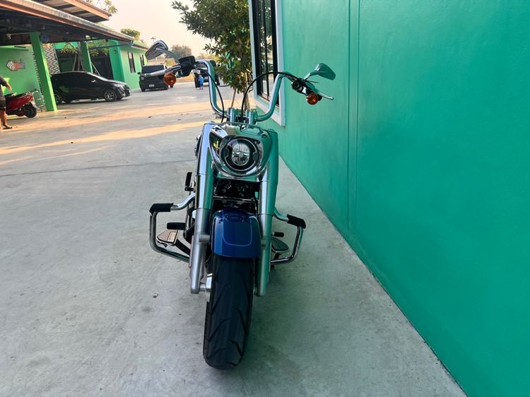 Harley-Davidson Fatboy สีน้ำเงิน ปี2022 วิ่ง 7,000โล รถมือเดียว  รูปที่ 15