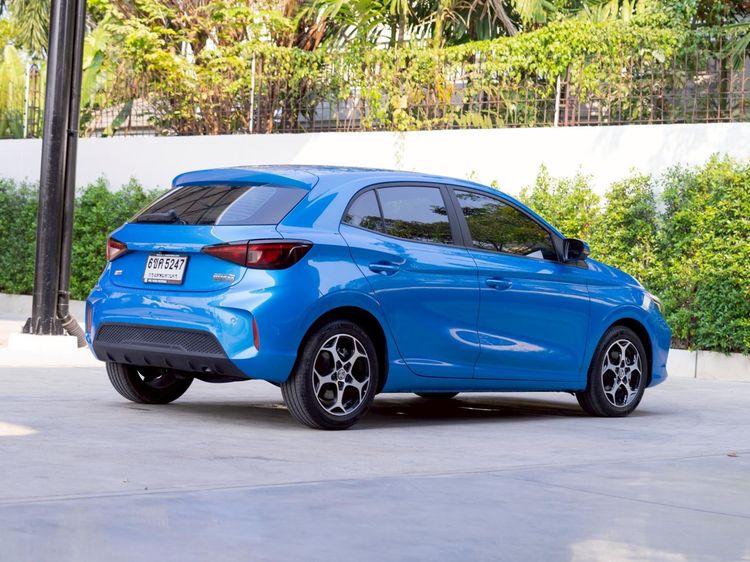 MG MG3 2025 1.5 X Sedan ไฮบริด ไม่ติดแก๊ส เกียร์อัตโนมัติ ฟ้า รูปที่ 4