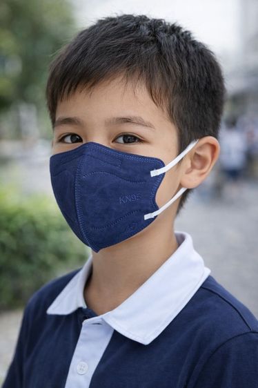 30 ชิ้น หน้ากากอนามัยเด็กคละสี 5D (KN95)  รูปที่ 5