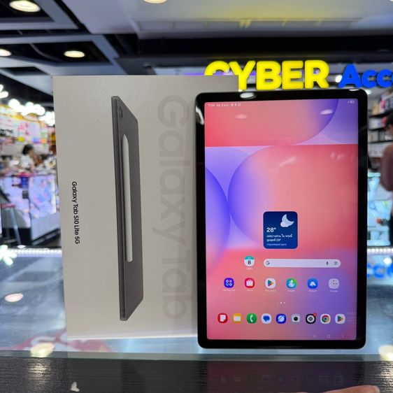 128 GB Samsung Tab S10 Lite 5G สีดำ เครื่องศูนย์ สภาพสวยมาก จอ10.9นิ้ว แรม6รอม128 ประกันศูนย์ยาวๆ ครบยกกล่อง🔥🔥