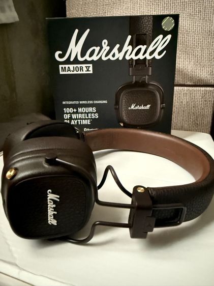 หูฟัง marshall major V สีน้ำตาล รูปที่ 4