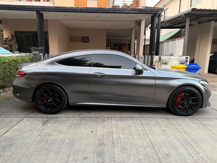 Mercedes-Benz C-Class 2018 C250 Sedan เบนซิน ไม่ติดแก๊ส เกียร์อัตโนมัติ เทา รูปที่ 4