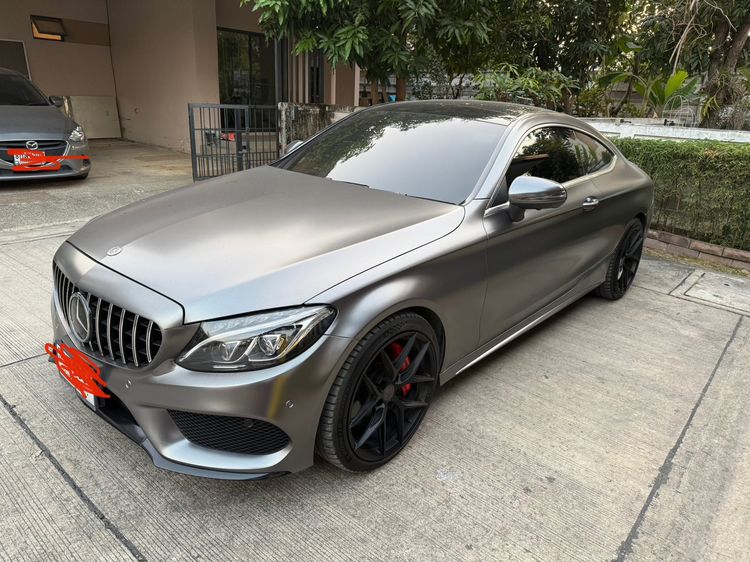 รถ Mercedes-Benz C-Class C250 สี เทา