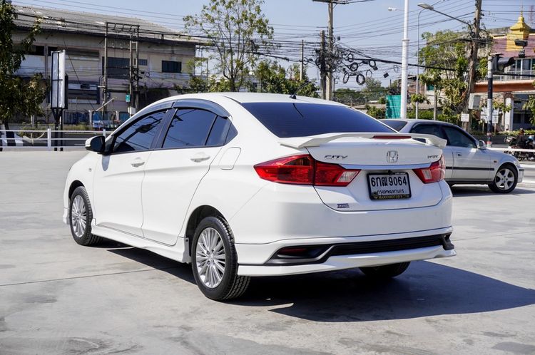 Honda City 2017 1.5 S Sedan เบนซิน ไม่ติดแก๊ส เกียร์อัตโนมัติ ขาว รูปที่ 4