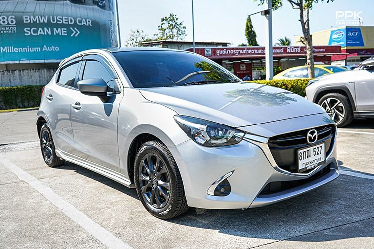Mazda Mazda 2 2019 1.3 Sports High Connect Sedan เบนซิน ไม่ติดแก๊ส เกียร์อัตโนมัติ เทา รูปที่ 3
