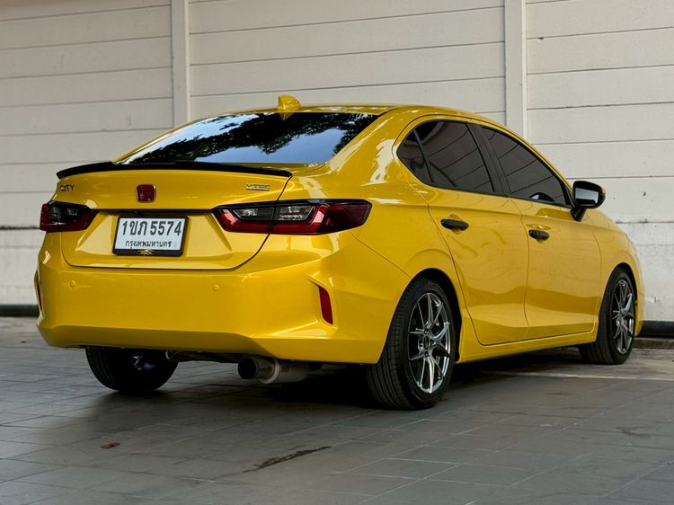 Honda City 2020 1.0 SV Sedan เบนซิน ไม่ติดแก๊ส เกียร์อัตโนมัติ เหลือง รูปที่ 4