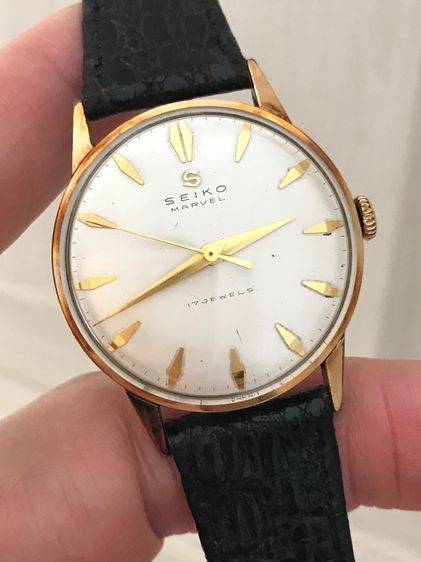 ทอง Seiko Marvel S Mark ไขลาน ใช้งานได้ปกติ
