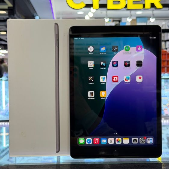 Apple 64 GB iPad Gen9 64GB WiFi สีดำ เครื่องศูนย์ โมเดลTH สภาพสวยมาก จอ10.2นิ้ว เครื่องใช้งานดีเยี่ยม ครบยกกล่อง🔥🔥