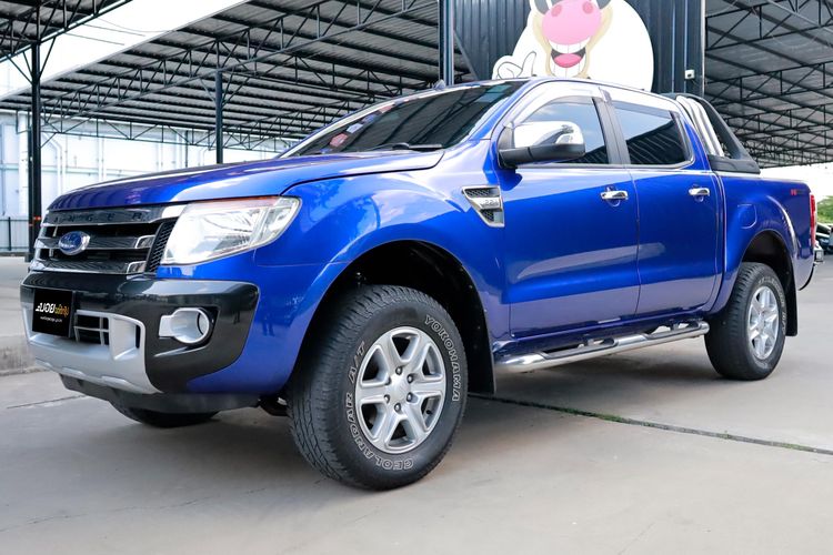 Ford Ranger 2012 2.2 Hi-Rider XLT Pickup ดีเซล ไม่ติดแก๊ส เกียร์อัตโนมัติ น้ำเงิน