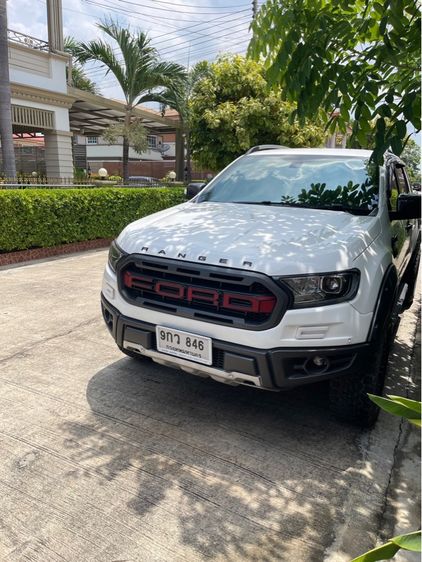 รถ Ford Ranger 2.0 Bi-Turbo Hi-Rider Wildtrak สี ขาว