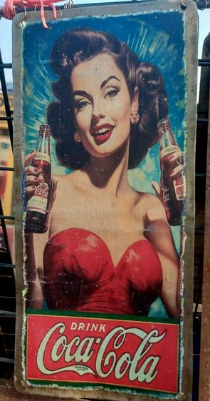 ป้ายวินเทจ ขนาดกว้าง14cm. ยาว30cm. รูปที่ 5