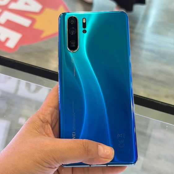 Huawei P30 Pro สีฟ้า เครื่องศูนย์ สภาพสวยมาก จอ6.47นิ้ว แรม8รอม256 พร้อมกล้องLeica 40ล้าน(3ตัว)🔥🔥 รูปที่ 2