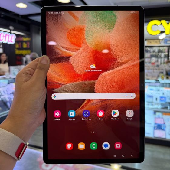 64 GB Samsung Tab S7 FE with S-Pen สีเขียว ใส่ซิม(CellularและWiFi) เครื่องศูนย์ สภาพสวยมากๆ🔥🔥